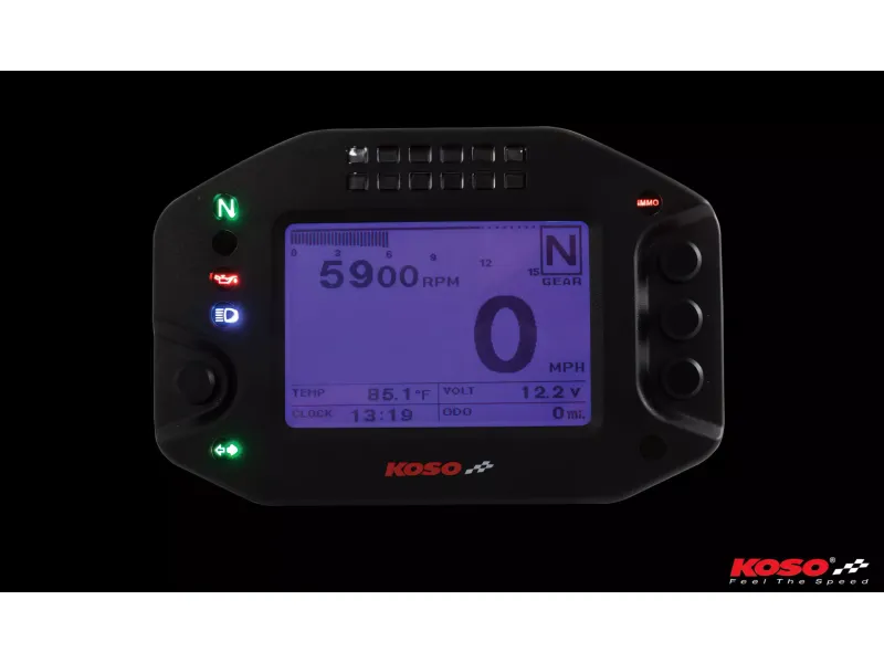 Snelheidsmeter  Multifunctionele Koso RS2