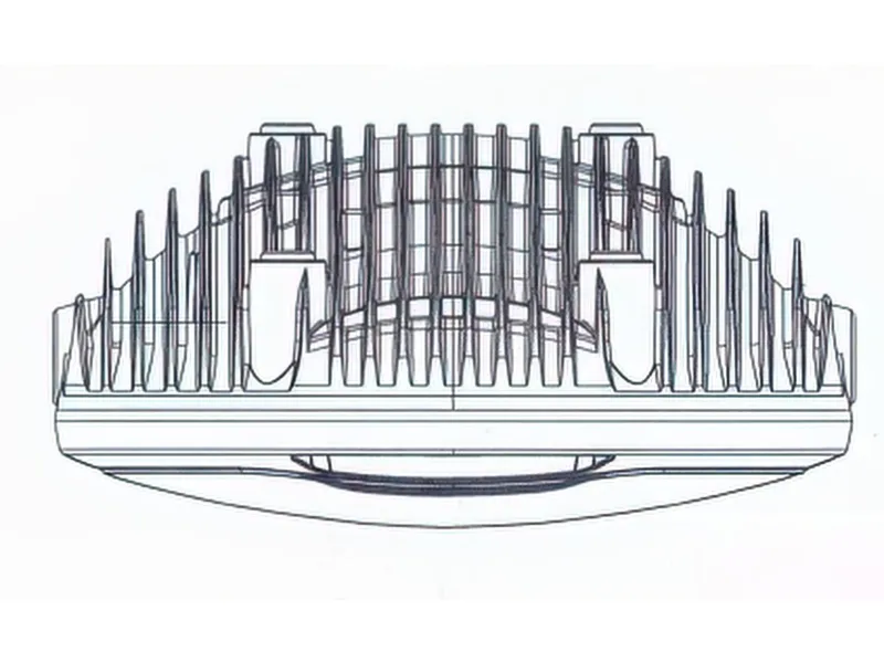 Koplamp Led D.170MM Koso Thunderbolt CE-Markering