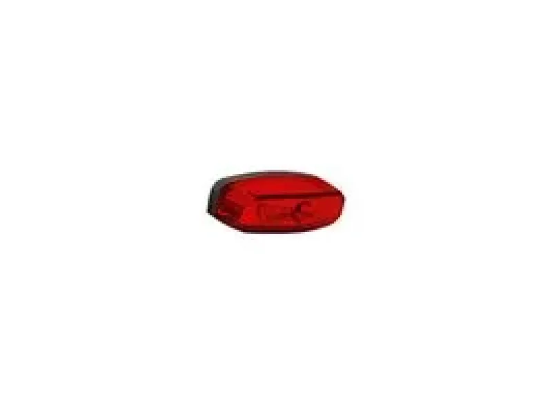 Achterlicht LED Met Kentekenverlichting Koso Hawkeye Rood CE-Markering