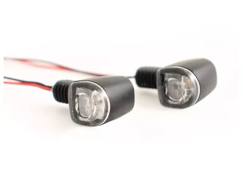 Indicatoren Led Met  Achterlicht Koso Nano Zwart CE-Markering