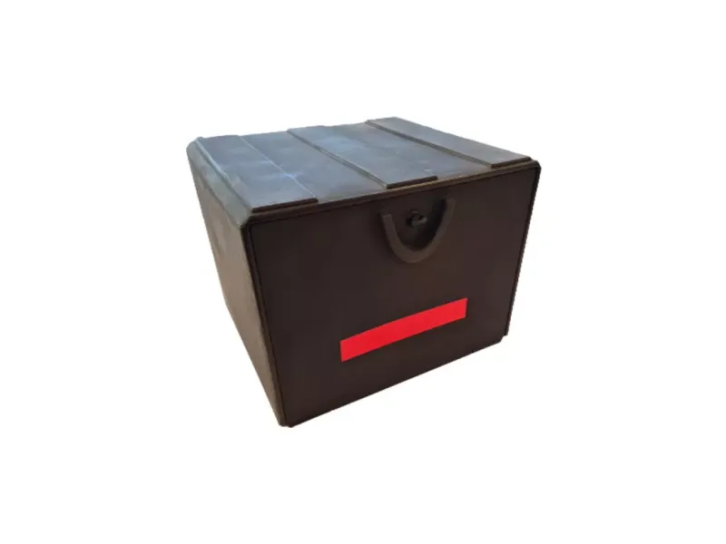 Bezorgkoffer zwart 90 liter dubbel geisoleerd
