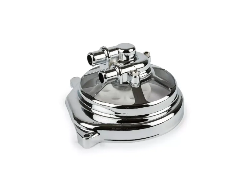 STR8 Waterpomp Deksel Extreme Cut Minarelli LC Chroom