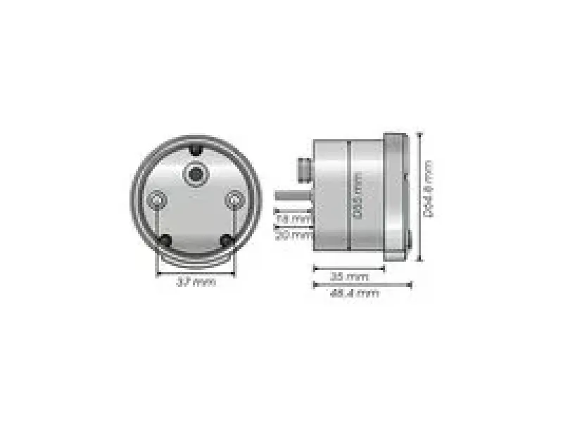 Snelheidsmeter Koso DL-03S D64 Street-Legal