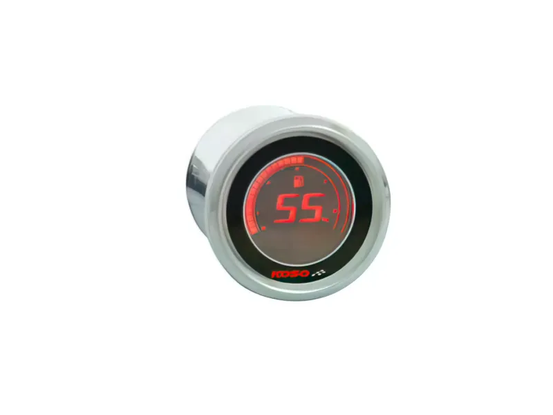 Brandstofmeter Koso  Digital D48 Rode Verlichting