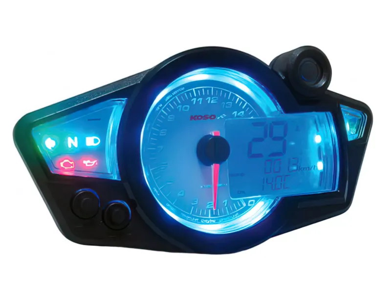 Snelheidsmeter / TAachometer Koso Digital  RX1N GP Stijl