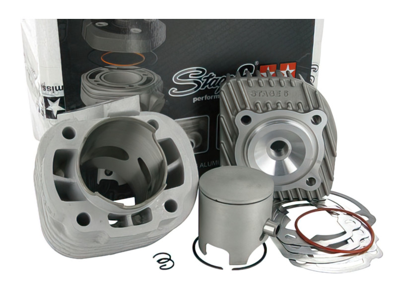 Cilinderkit - Stage 6 - Pro MK2 70 cc P10 - Minarelli Horizontaal - AC