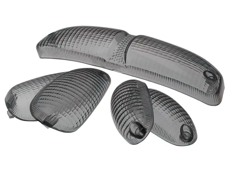 Knipperlicht Set STR8 (4) Met Achterlicht Piaggio Typhoon / NRG Zwart