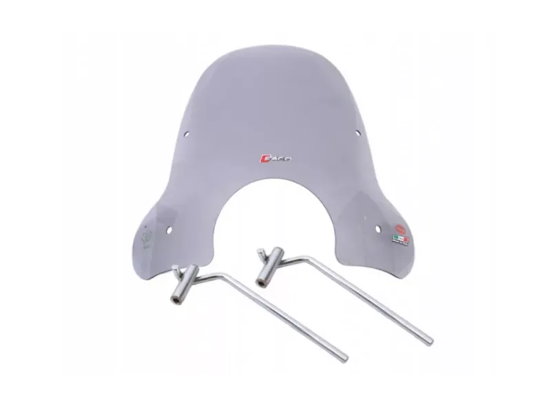 Windscherm Vespa LX light Smoke - Middel