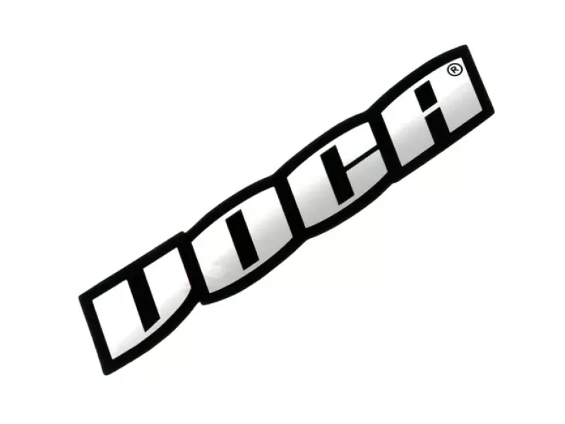 Demper Sticker Voca 10x2cm Chroom