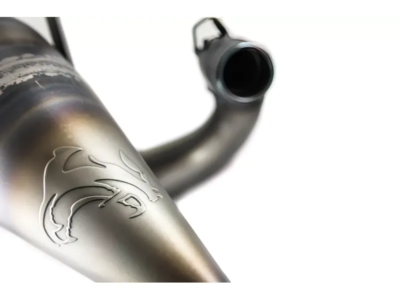 Voca Uitlaatcross Rookie 50/70CC Zwart Beta RRT / RK6