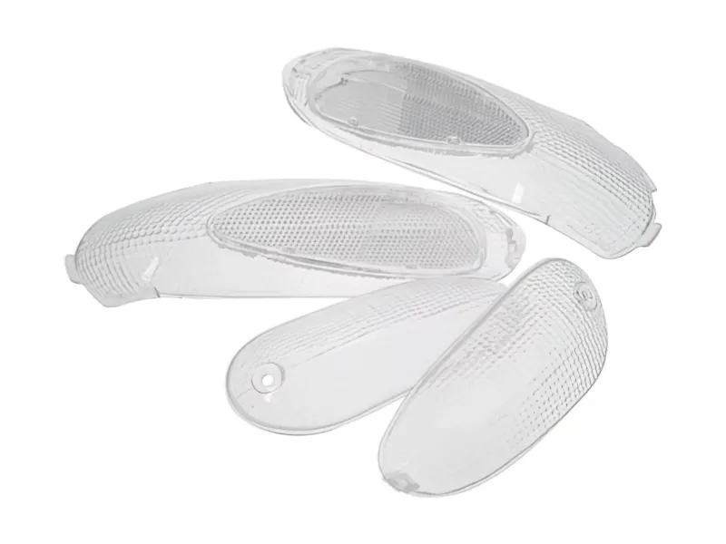 Indicatorlens Set STR8 (4) Gilera Stalker Transparant