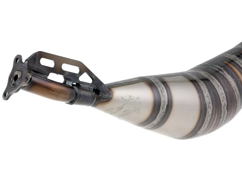 Uitlaat Voca Racing Rookie 50/70CC (Street-Legal) Derbi Senda DRD Zwart Aluminum Geluidddemper
