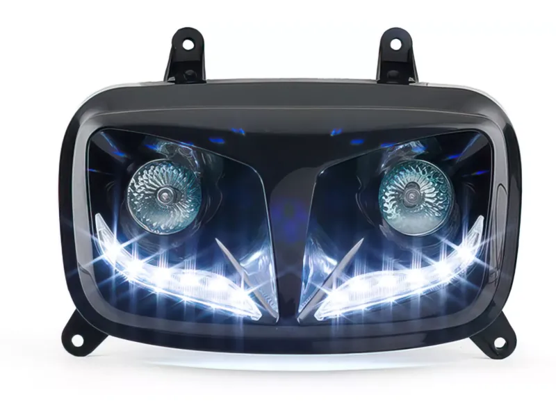 Koplampmasker Ooglight Yamaha BW'S / Booster NA 2004 Zwart