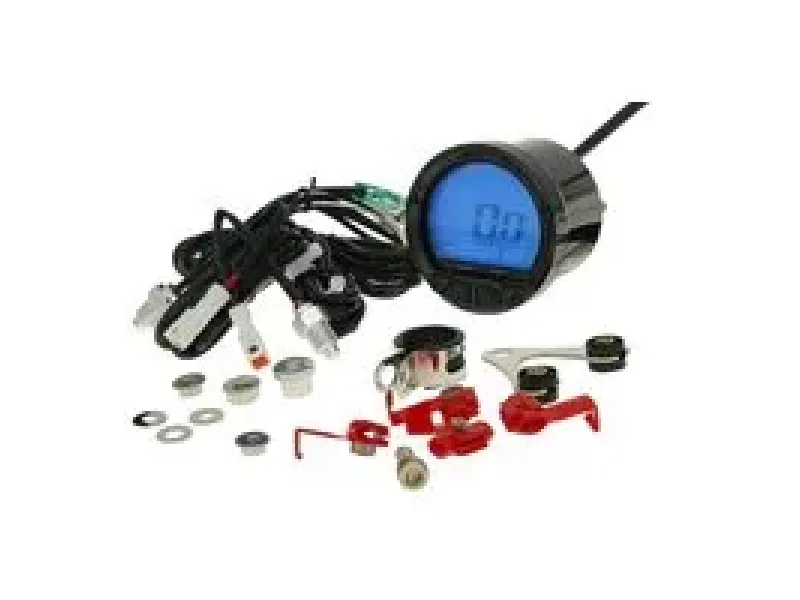 Tachometer / Thermometer Koso D.55 DL-02R Zwart