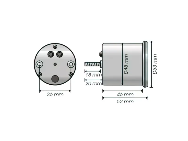 Thermometer Koso Analog GP