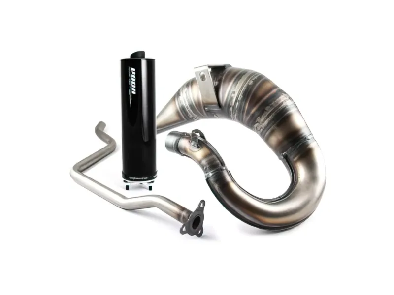 Voca Uitlaat Cross Rookie 50/70CC Zwarte Geluiddemper Yamaha DT / X-Limit