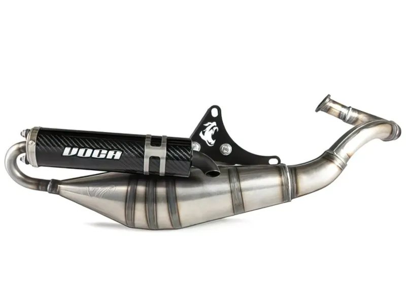 Voca Racing Uitlaat Sabotage V2 50/70 Piaggio NRG / Typhoon  Carbon Look Geluiddemper