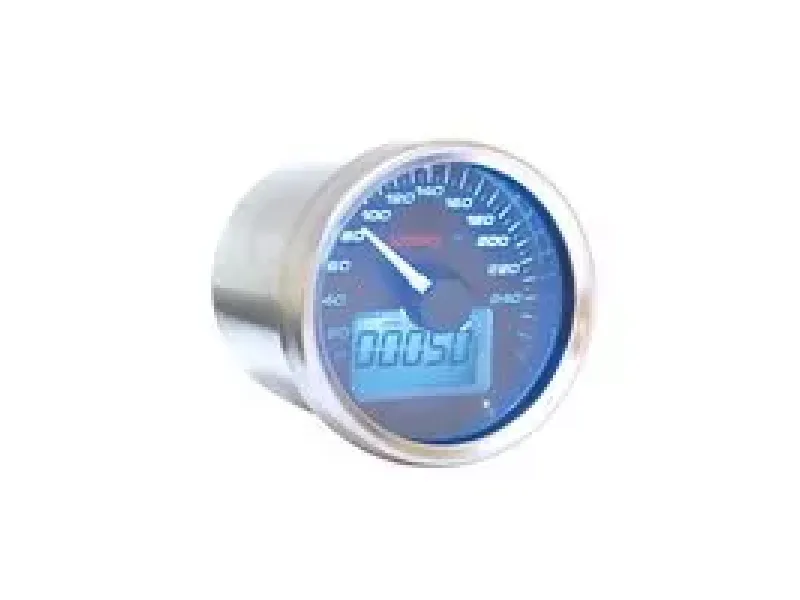 Snelheidsmeter Koso GP Style d.55mm 0-260 Km/h Wit
