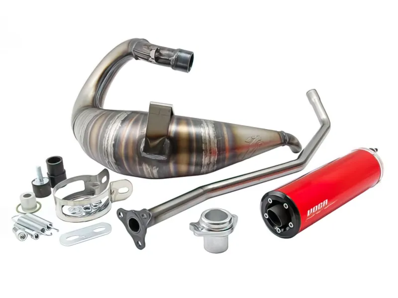 Voca Uitlaatcross Rookie 50 - 70CC High Mount CE Rode Derbi  Senda / DRD