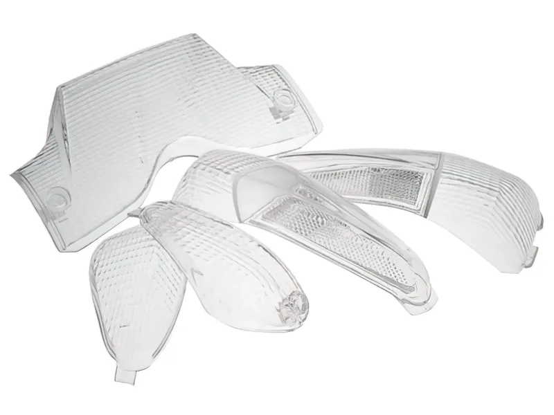 Indicatorlens Set STR8 (4) Met Achterlicht Gilera Runner Voor 2003 Wit