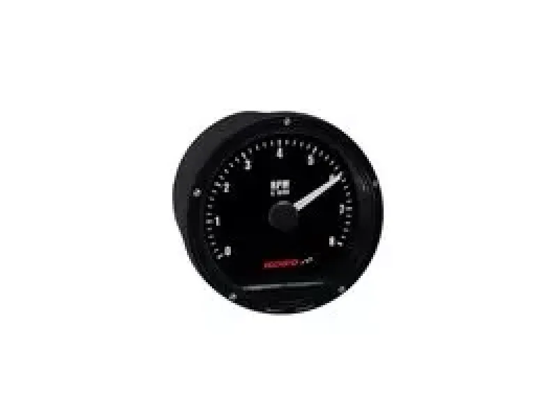 Tachometer Koso D=75mm 8.000RPM Zwart
