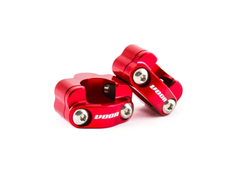 Stuurbeugels Voca Racing 28mm CNC Rood