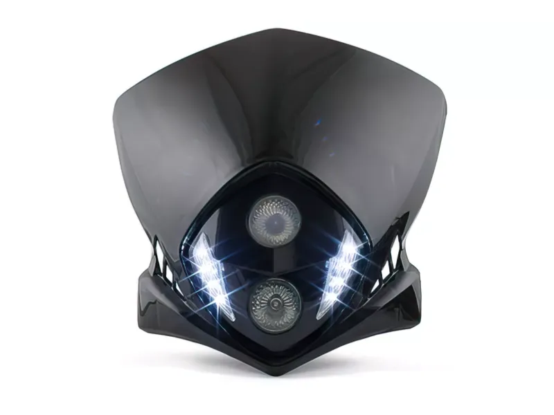 Koplamp Led Enduro Duke II Zwart
