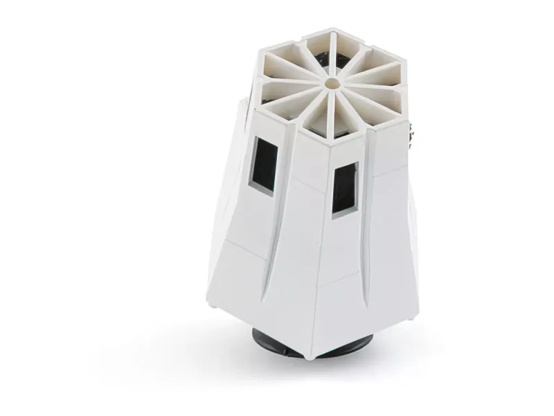 STR8 Luchfilter D.28-35 EVO 30° Hoek Wit / Zwart Schuim