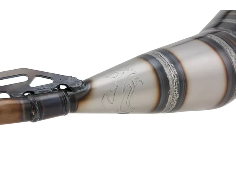 Uitlaat Voca Racing Rookie 50/70CC (Street-Legal) Minarelli AM6 Rode Aluminum Geluiddemper