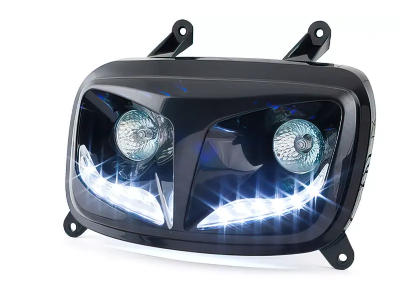 Koplampmasker Ooglight Yamaha BW'S / Booster NA 2004 Zwart