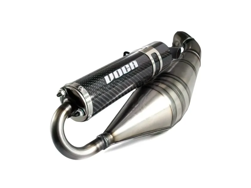 Voca Racing Uitlaat Sabotage V2 50/70 Piaggio NRG / Typhoon  Carbon Look Geluiddemper