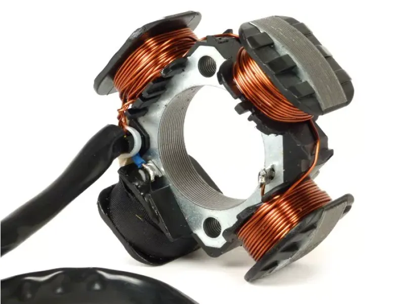 ontsteking  oem kwaliteit stator  morini 50cc (type ah)   4 draden (ø 79,3mm)   vervanging voor vespatronic, varitronic, pinasco flytech, polini idm, malossi vespower, parmakit   suzuki address50, ap50 malaguti crosser50, italjet formula50, torpedo50 , ve