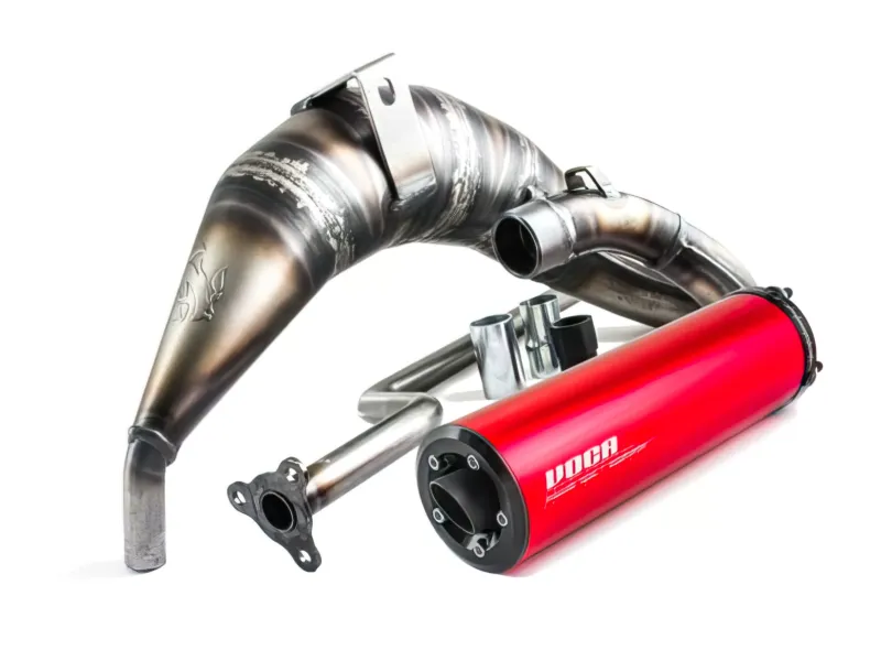 Voca Uitlaatcross Rookie 50/70CC Rode Geluiddemper Beta RRT / RK6