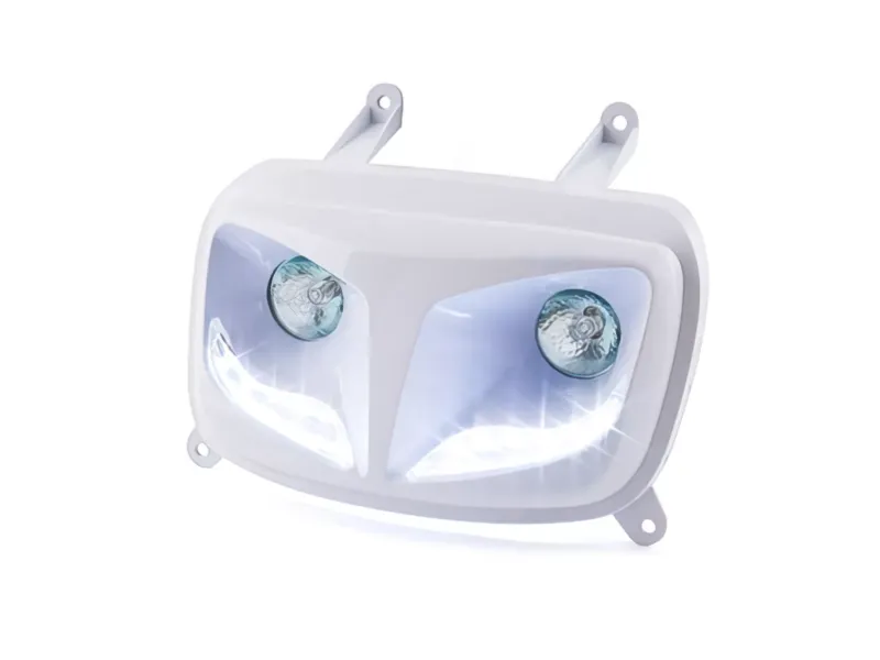 Koplampmasker Ooglight Yamaha BW'S / Booster NA 2004 Wit