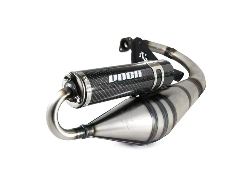 Voca Racing Uitlaat Sabotage V2 50/70 Yamaha BW'S / Slider Carbon Look Geluiddemper