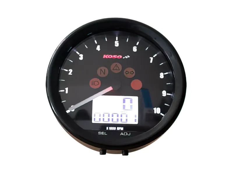 Snelheidsmeter Koso D64 Zwart 10000 RPM