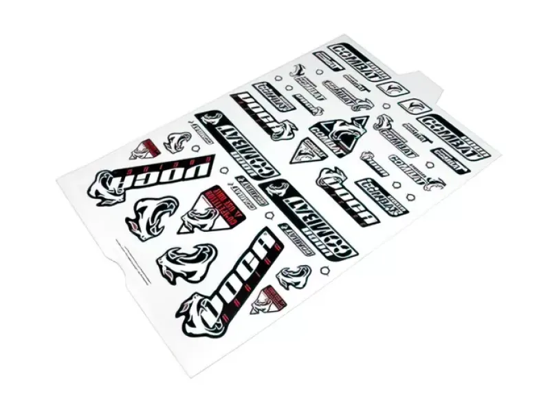 Stickervel Voca Racing (38x60cm) 46 Stickers