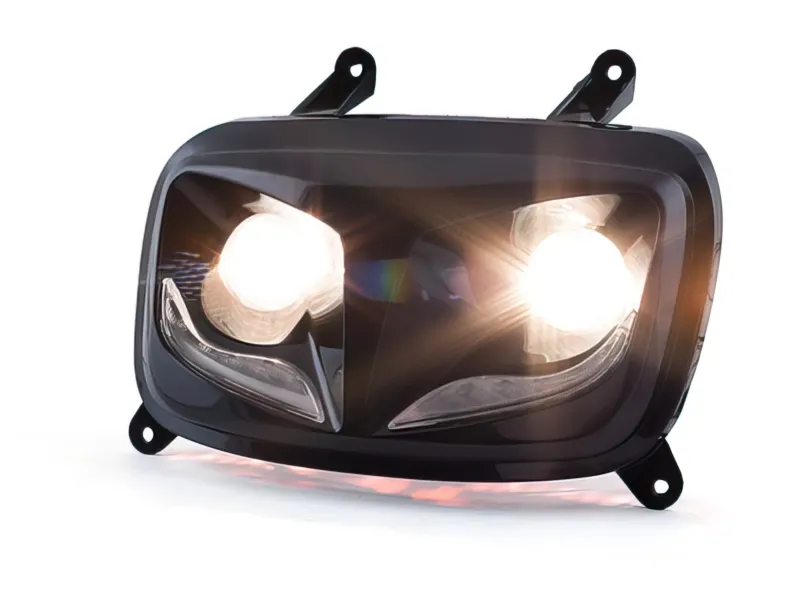 Koplampmasker Ooglight Yamaha BW'S / Booster NA 2004 Zwart
