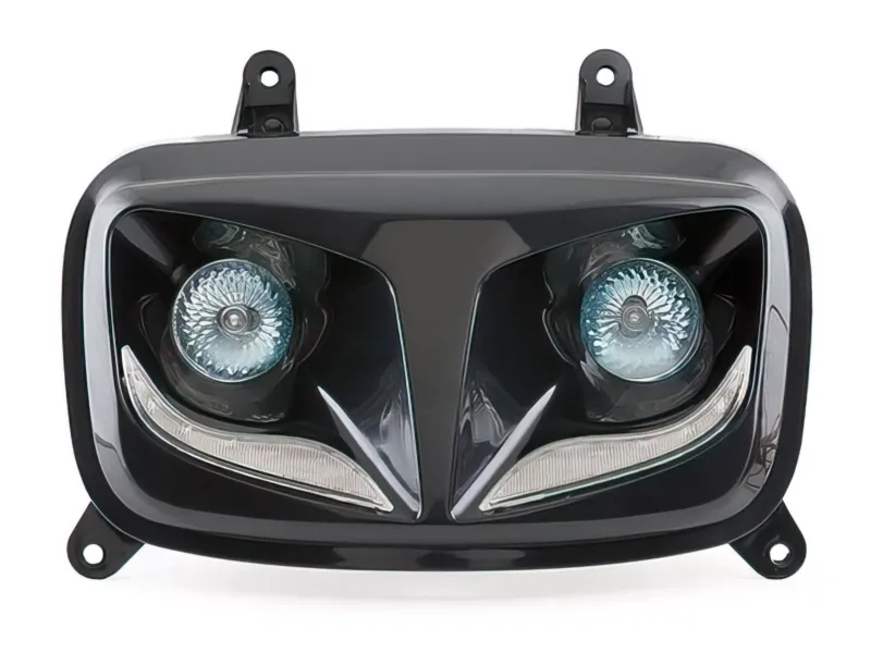 Koplampmasker Ooglight Yamaha BW'S / Booster NA 2004 Zwart