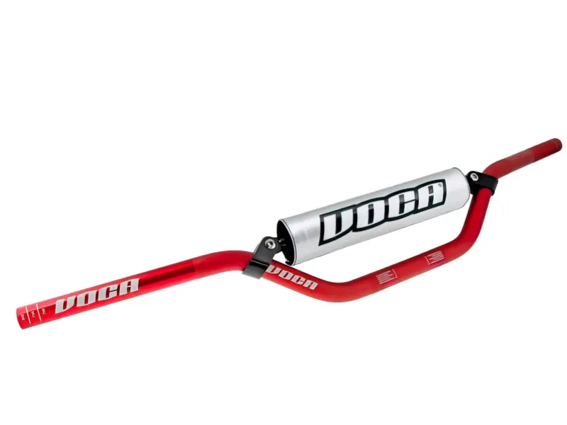 Motocross Stuur Voca Racing D.22,2 MM Rood / Grijs Pad