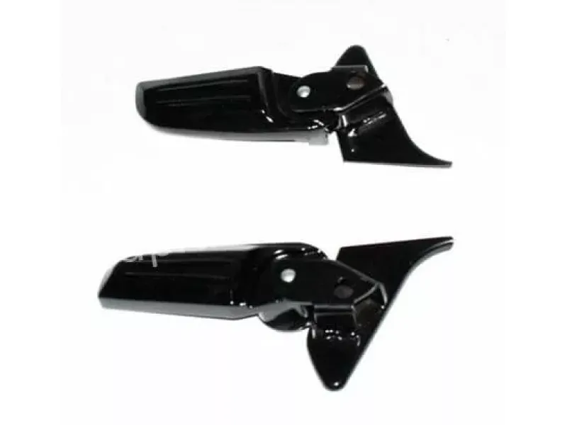 Voetsteun glans zwart Vespa Sprint / Primavera