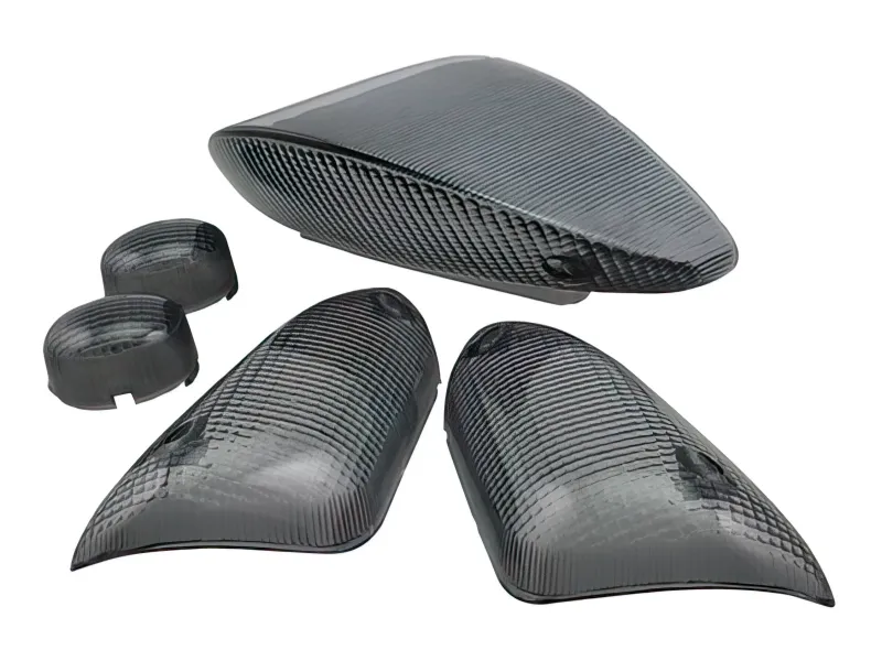 Indicatorlens Set STR8 (4) Met Achterlicht Yamaha Aerox / Nitro Voor 1999 Zwart