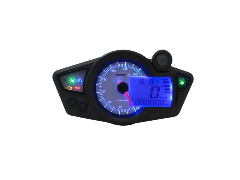 Snelheidsmeter / TAachometer Koso Digital  RX1N GP Stijl