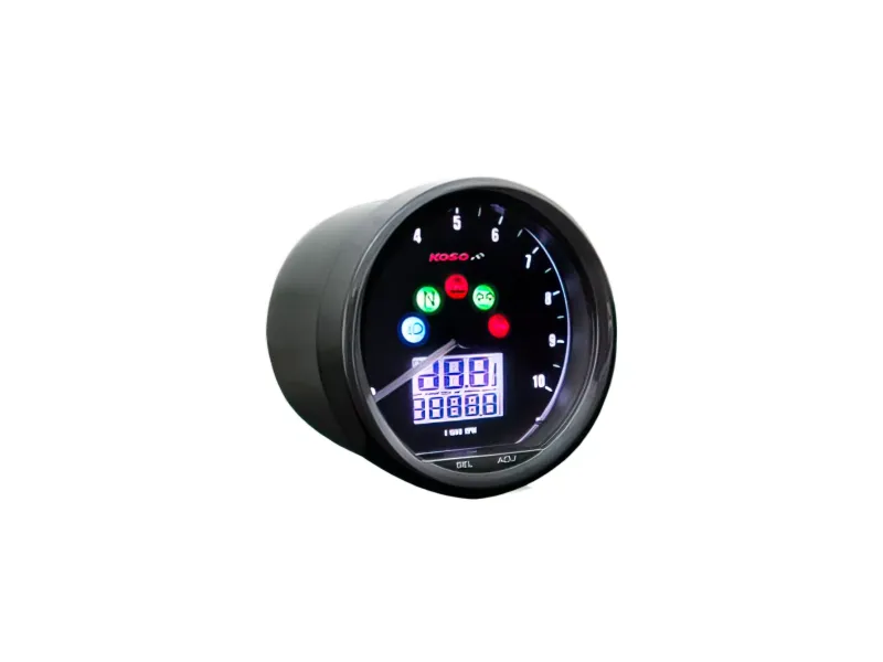 Snelheidsmeter Koso D64 Zwart 10000 RPM