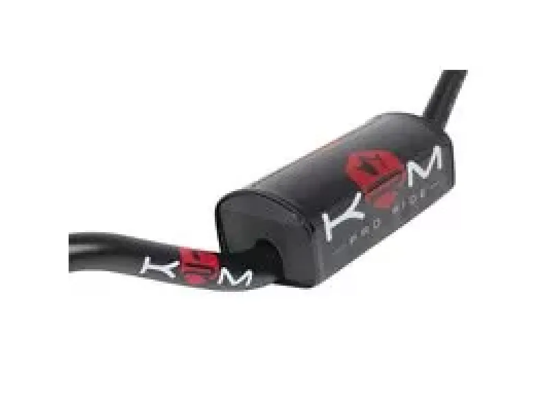 Stuur MX 28mm Met Pad KRM Zwart / Rood