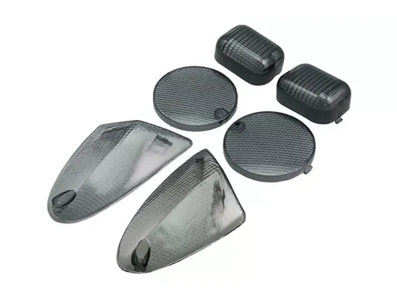Knipperlicht Set STR8 (4) Met Achterlicht Aprilia SR50 2000-2005 Zwart