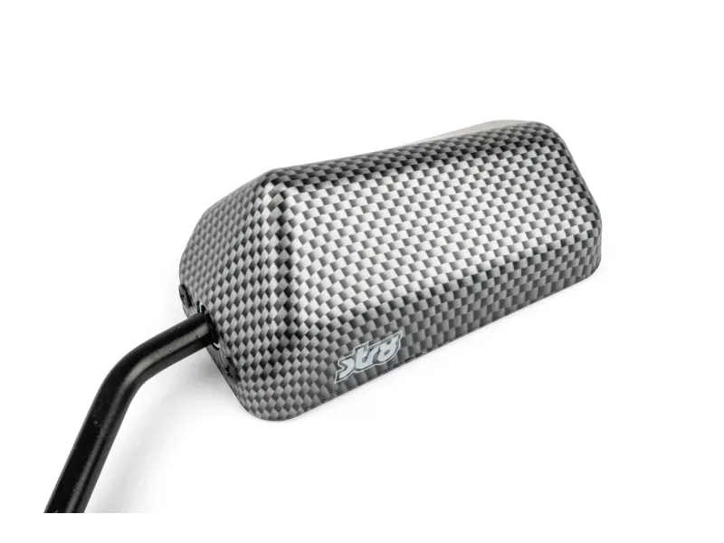 Spiegel F1 Links D.8MM Matte Carbon