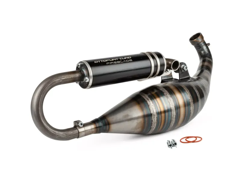 Uitlaat Ottopuntouno R-18 100CC Voor Malossi RC-One Minarelli