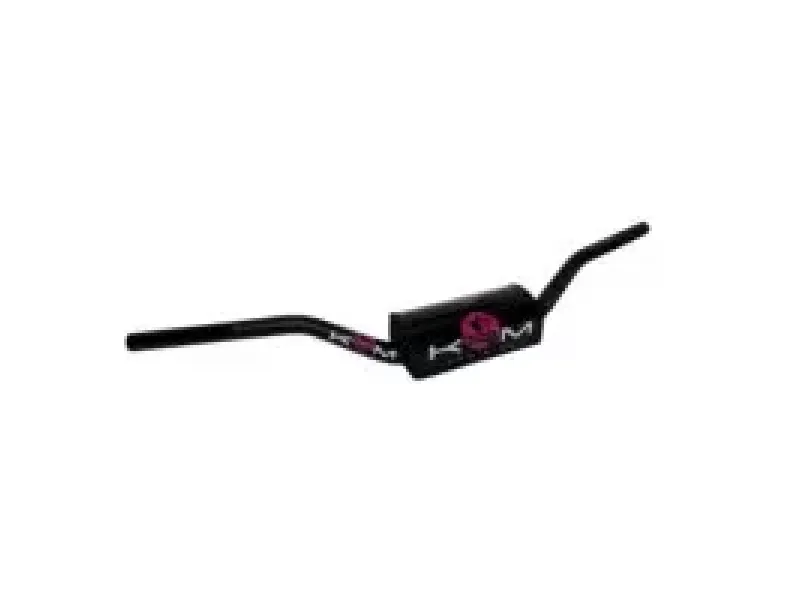 Stuur MX 28mm Met Pad KRM Zwart / Roze