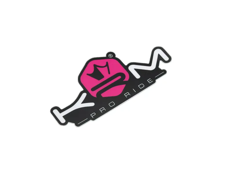 Sticker KRM Pro Ride Roze